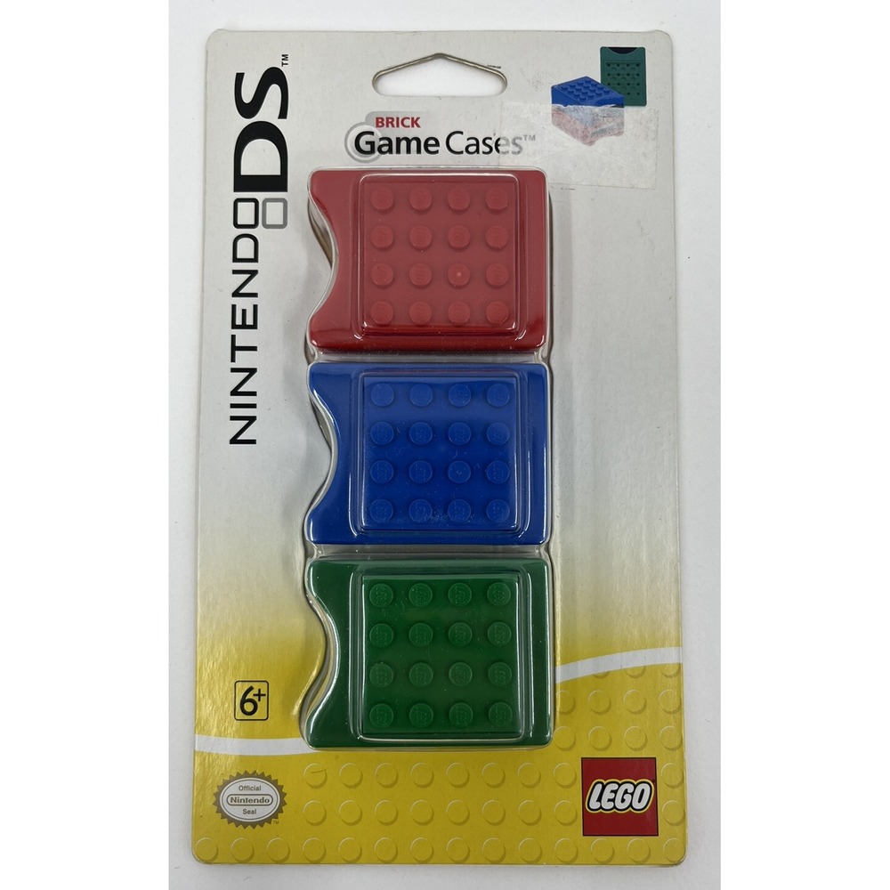 Nintendo Official and LEGO Game Cases for DS New Set Of 3